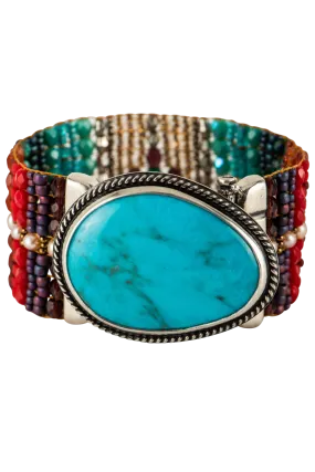 Peyote Bird Big Rainbow Bracelet