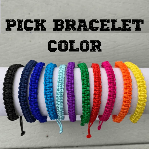 Pickleball Paddle Rope Bracelet - Pick Color