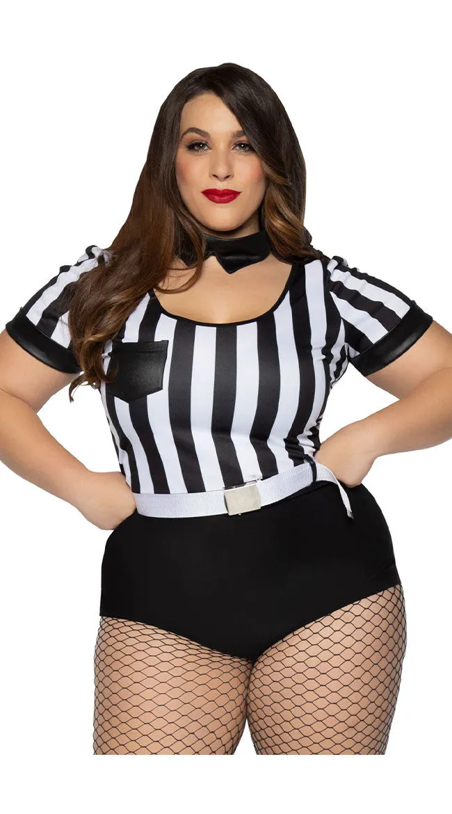 Plus Size No Rules Referee Costume