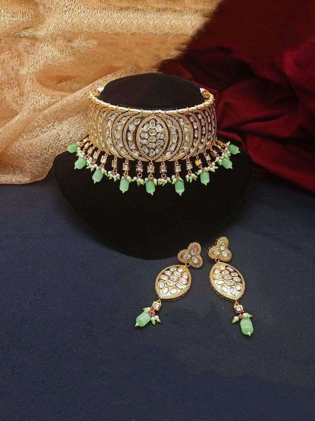 Polki Kundan Choker