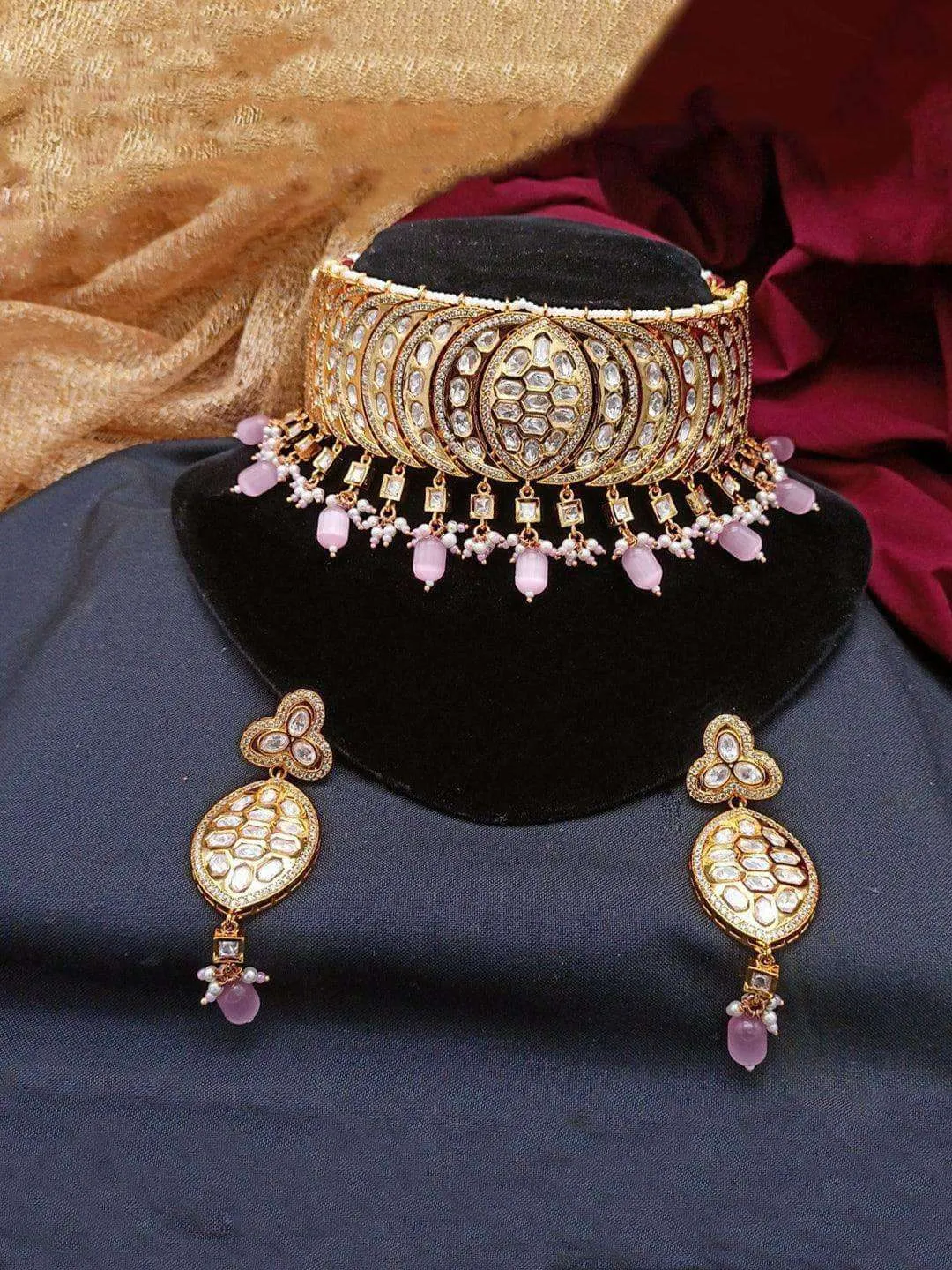 Polki Kundan Choker