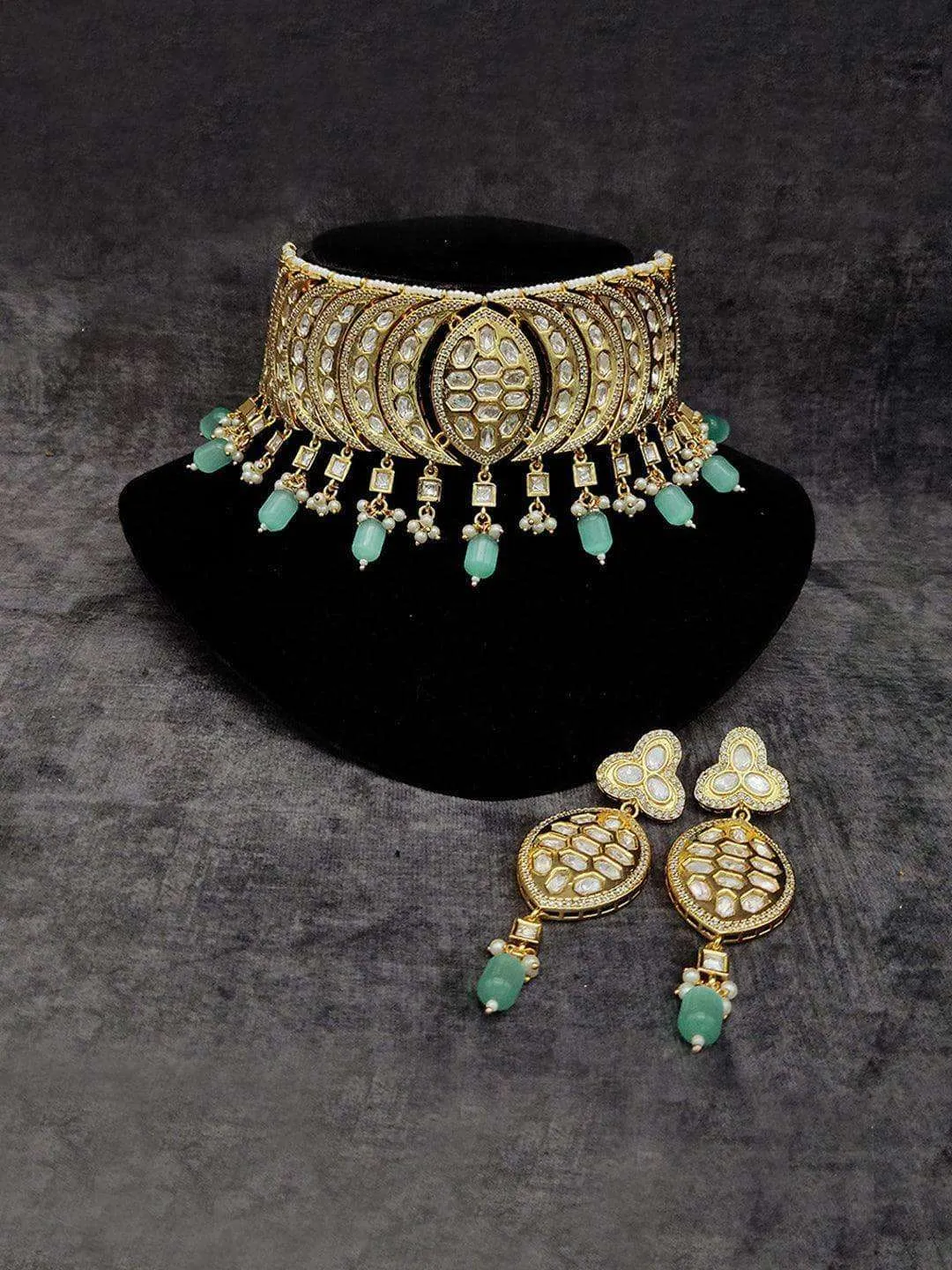 Polki Kundan Choker