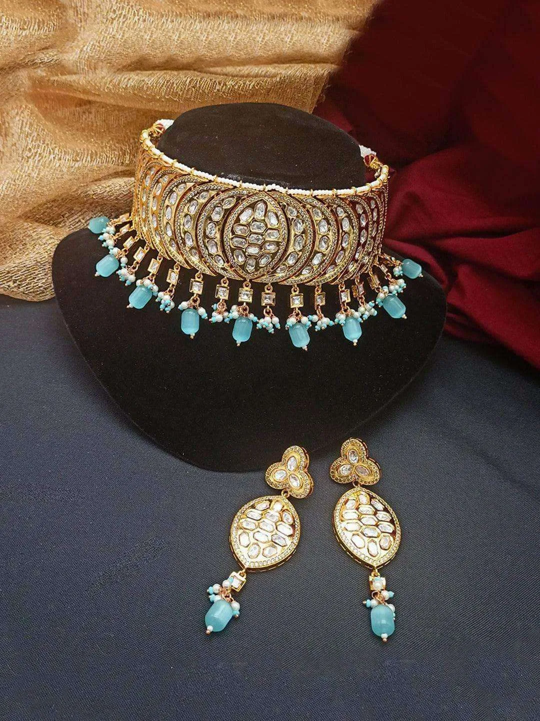 Polki Kundan Choker