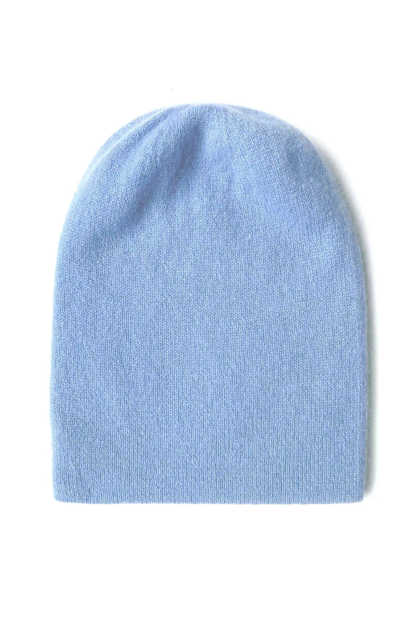 Powder blue Cashmere Beanie Hat for Women