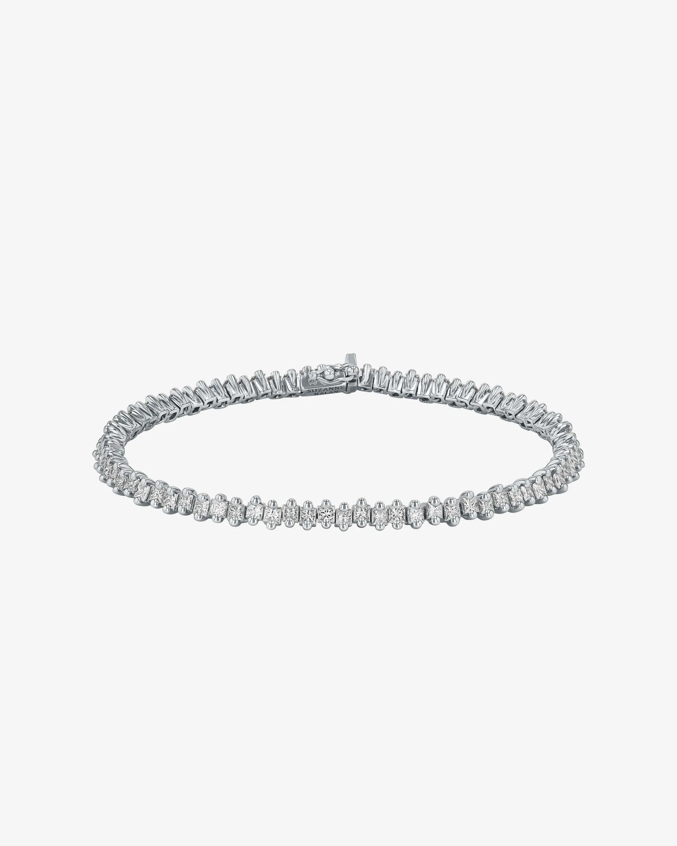 Princess Midi Diamond Tennis Bracelet