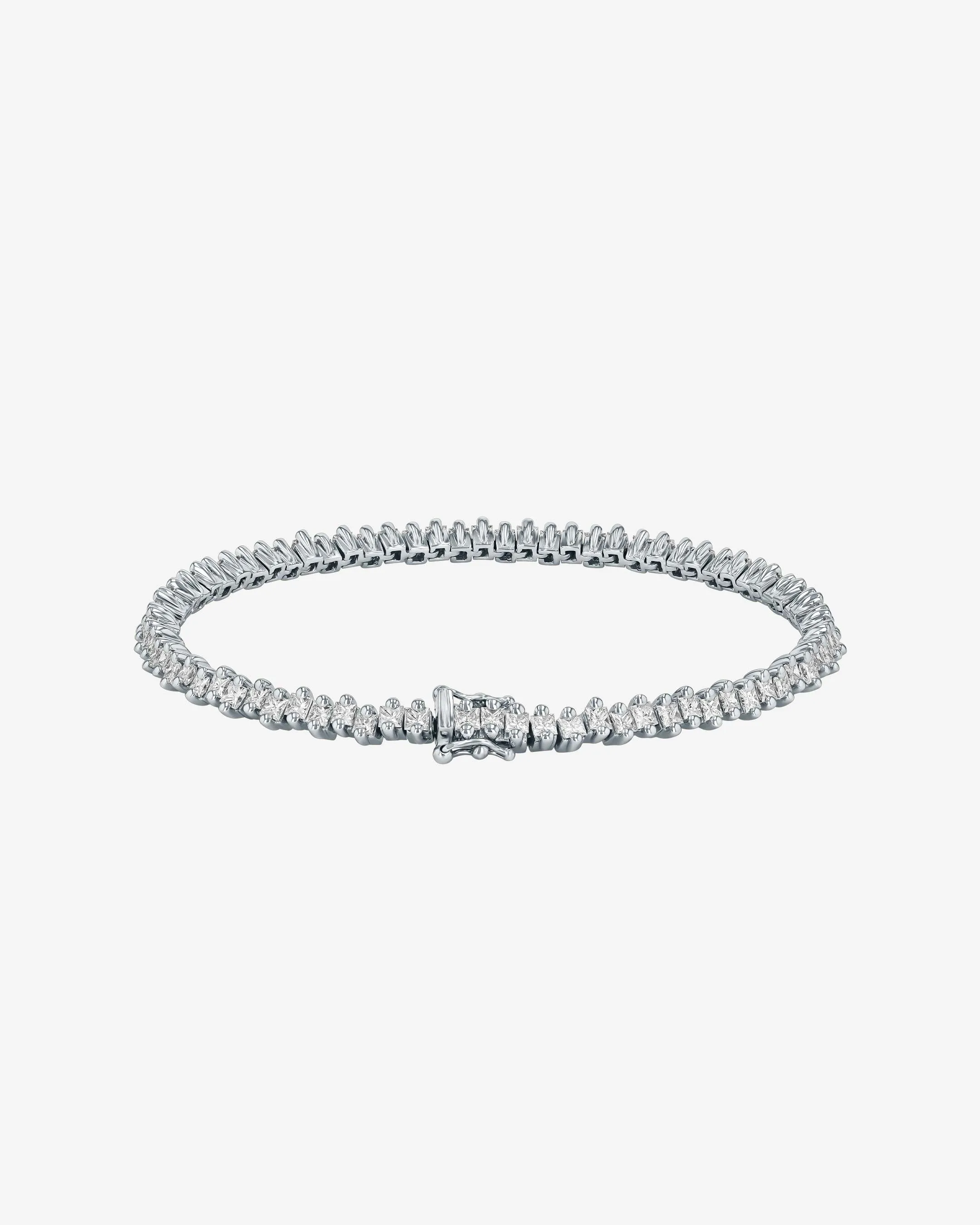 Princess Midi Diamond Tennis Bracelet