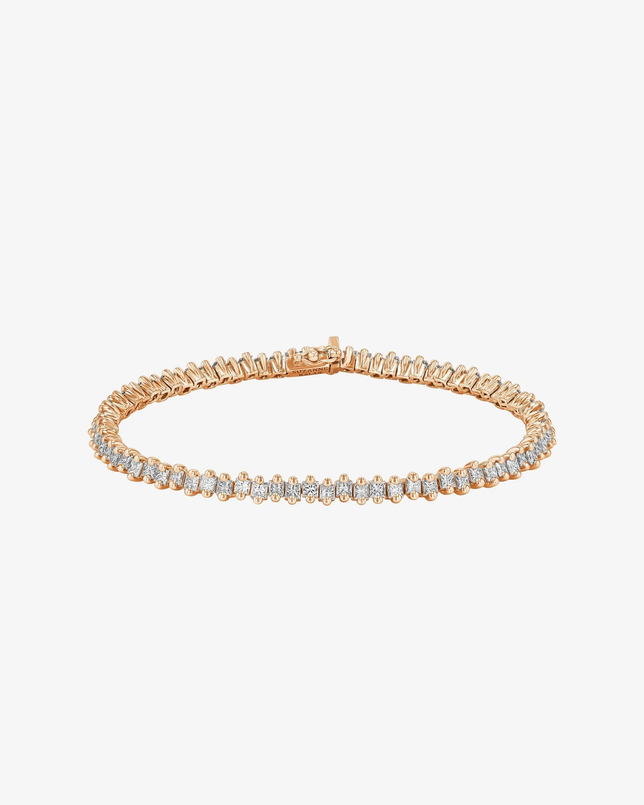 Princess Midi Diamond Tennis Bracelet