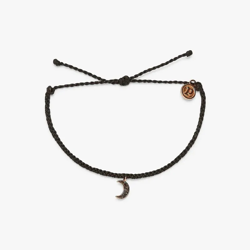 Pura Vida Dark Moon Charm Bracelet