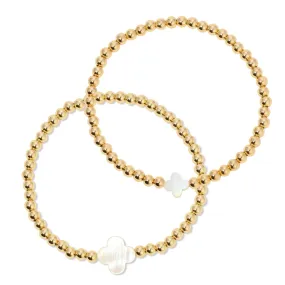 Quatrefoil Stretch Bracelets