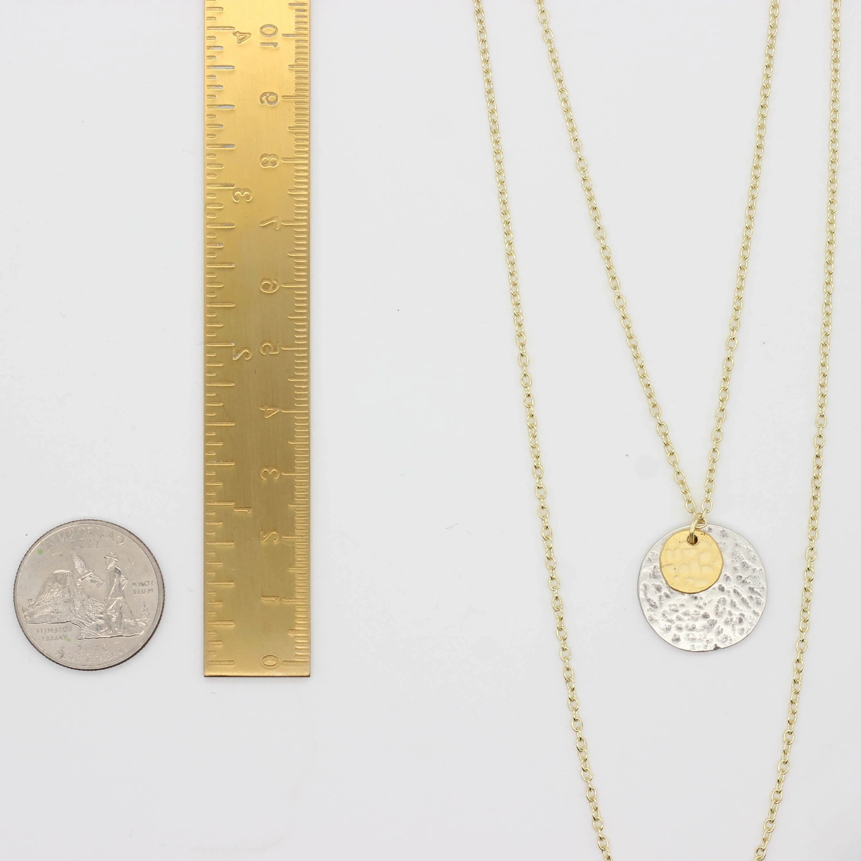 "L'Or" Layering Coin Necklaces