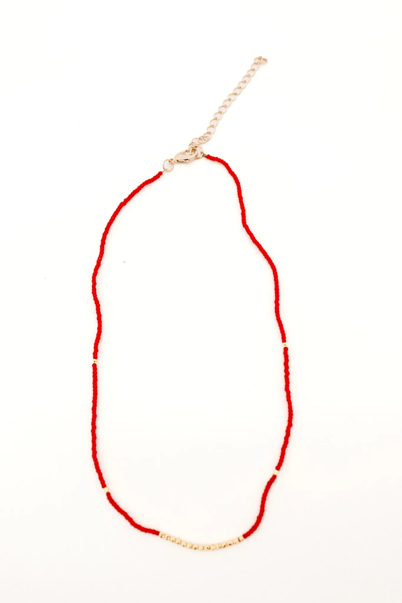 Ready Or Not Necklace - Red