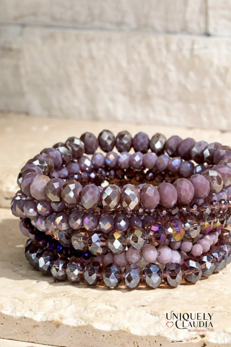 Reflections Multi-Strand Glass Beaded Bracelet