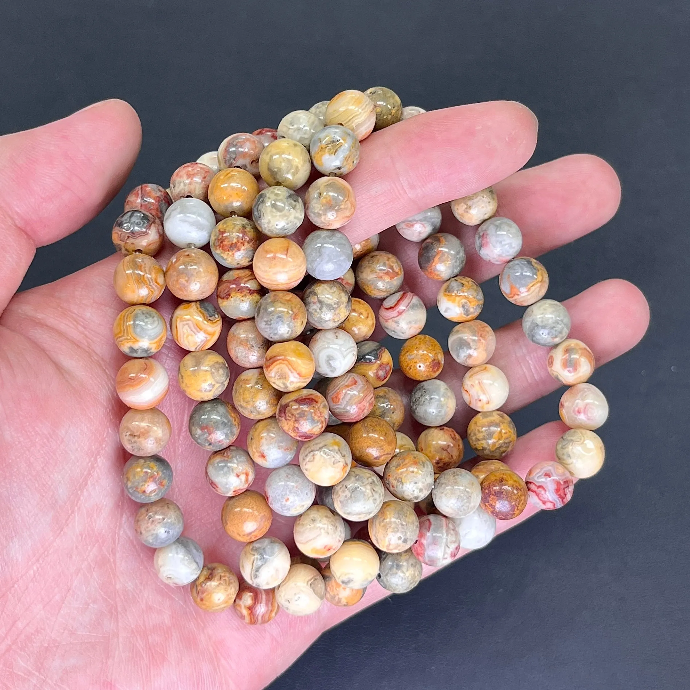 Round Bead Bracelets 8mm