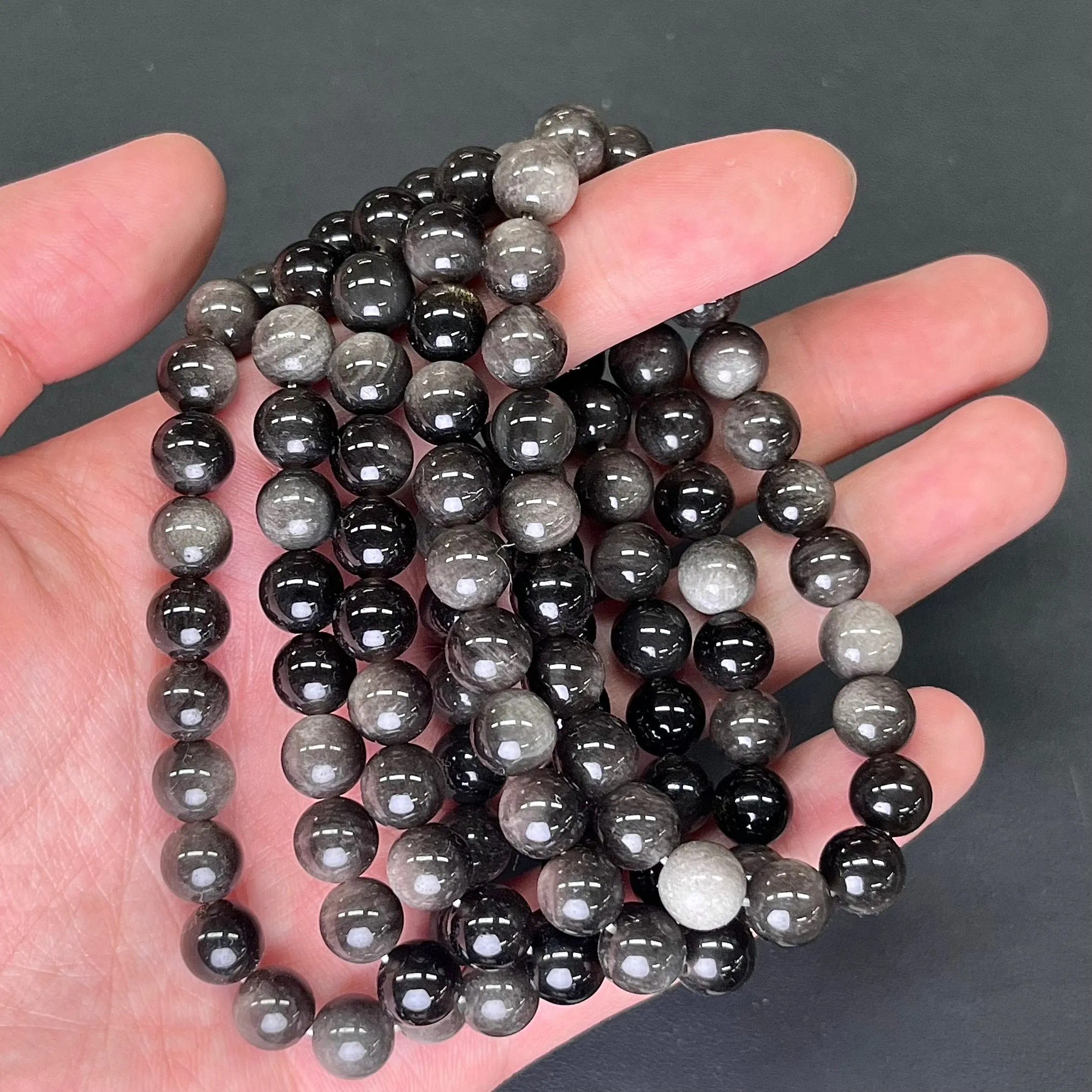 Round Bead Bracelets 8mm