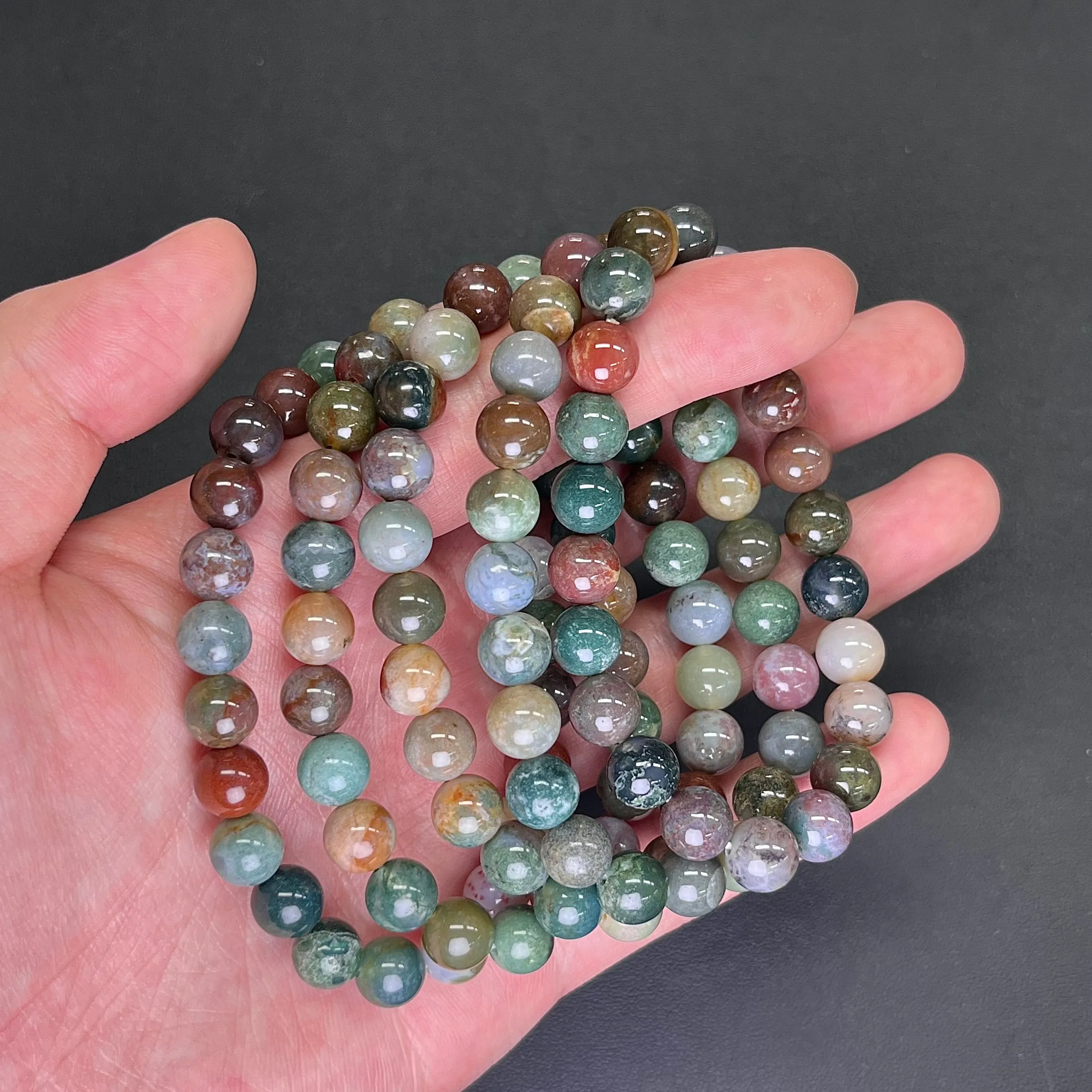 Round Bead Bracelets 8mm