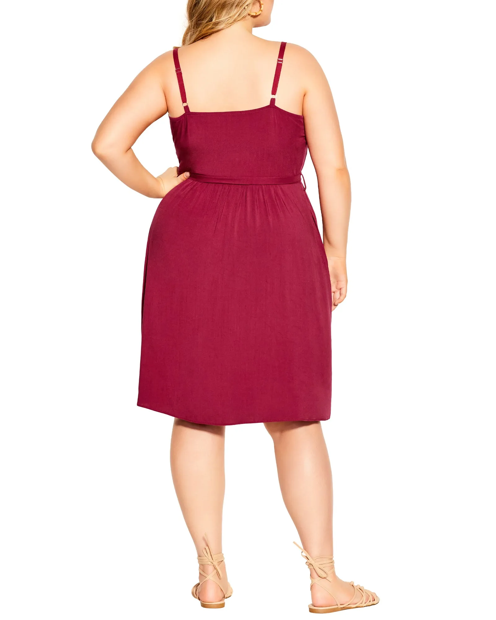 Samantha Date Day Dress | Red