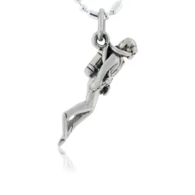 Scuba Diver Charm or Necklace