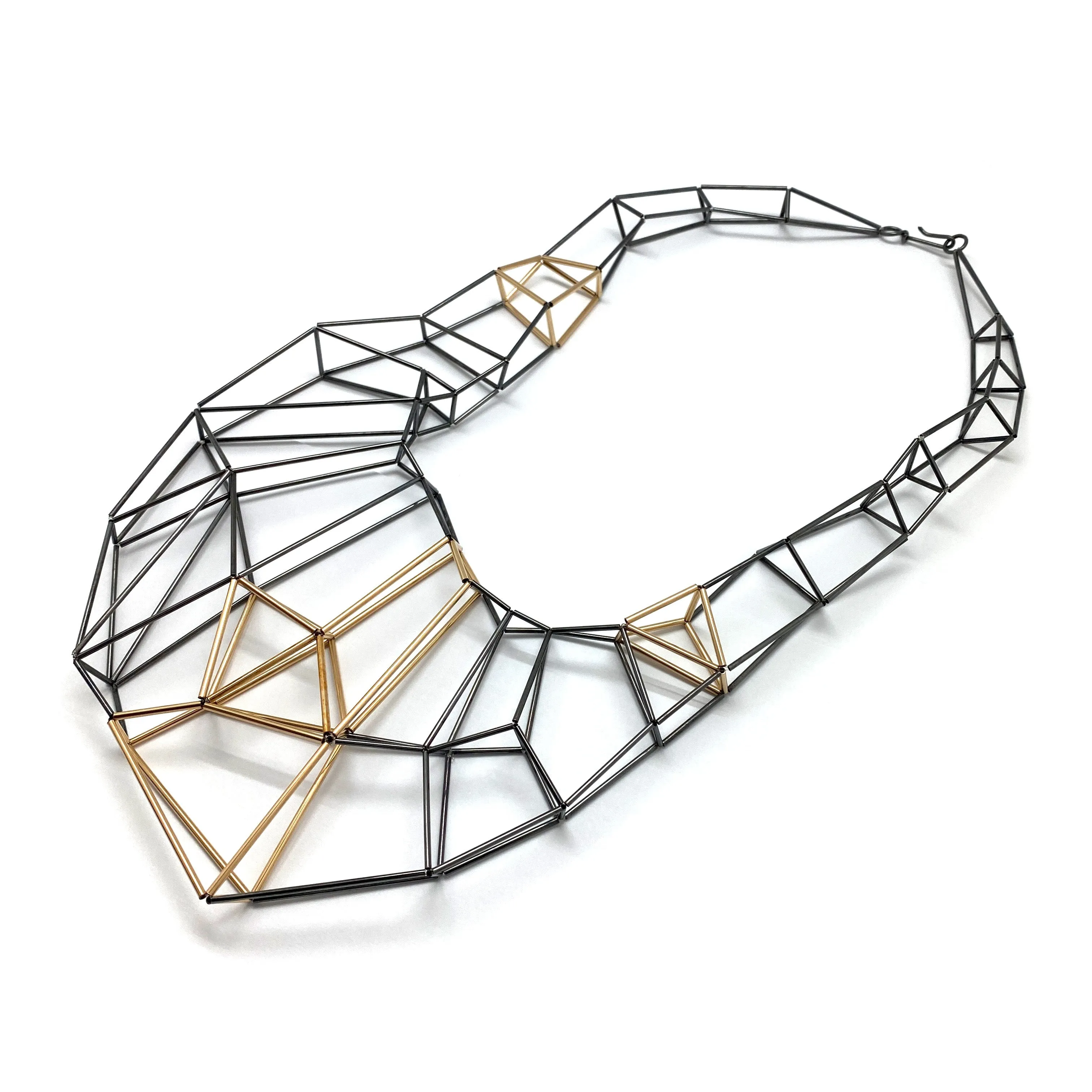 Sculptural Geometric Necklace