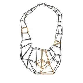 Sculptural Geometric Necklace