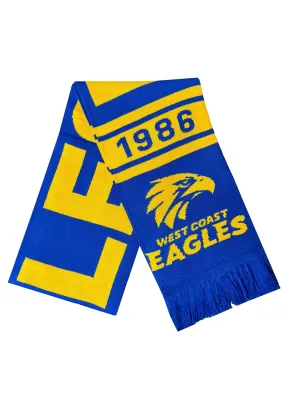 Sekem AFL Team Scarf 22 West Coast Eagles <BR> 9HA321Z017/1255079