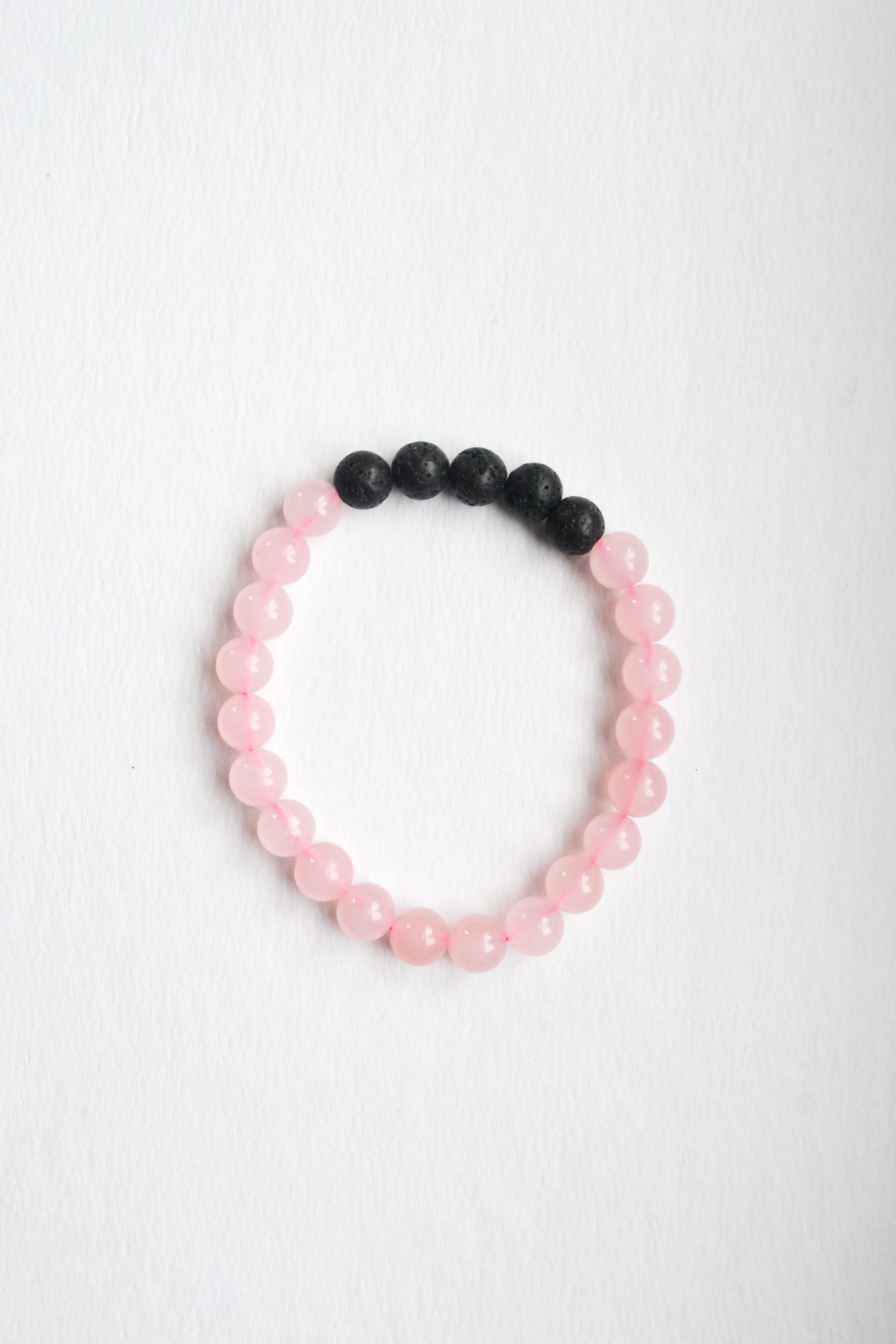 Semi Precious Lava Stone Bracelet