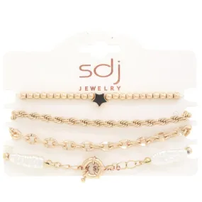 Sodajo Star Beaded Bracelet Set