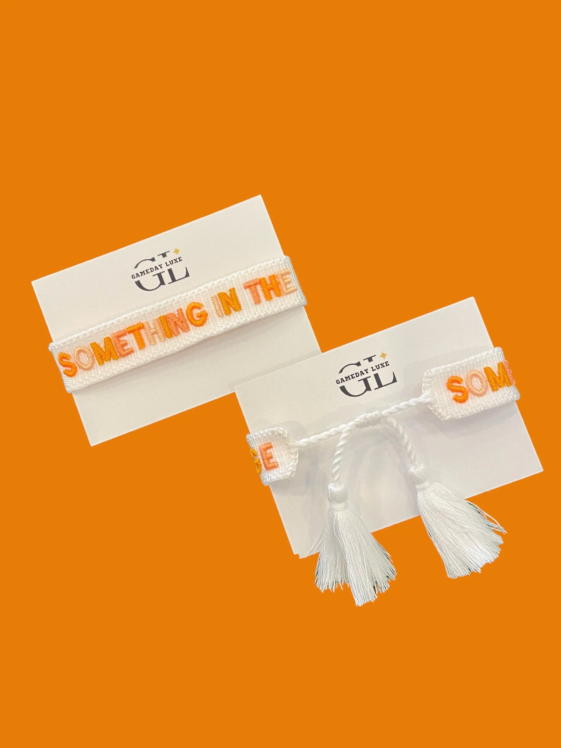 Something in the Orange Team Tassel Bracelet