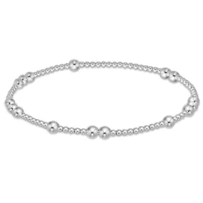 Sterling Silver - Extends - Hope Unwritten Bracelet 4mm