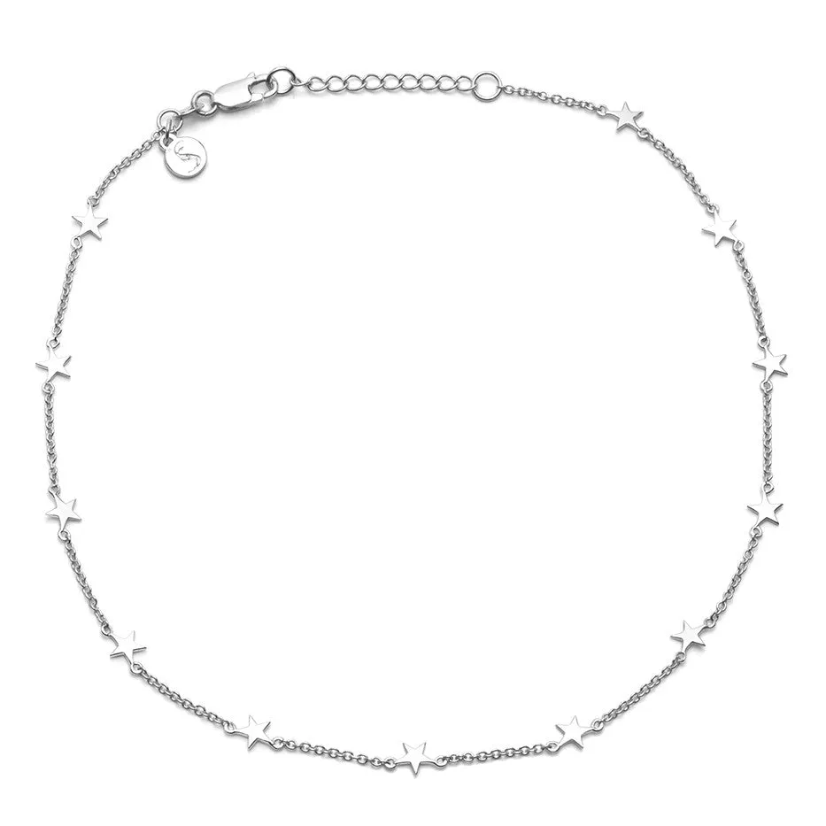 Stolen Girlfriends Club Stolen Star Choker - Sterling Silver