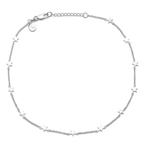 Stolen Girlfriends Club Stolen Star Choker - Sterling Silver