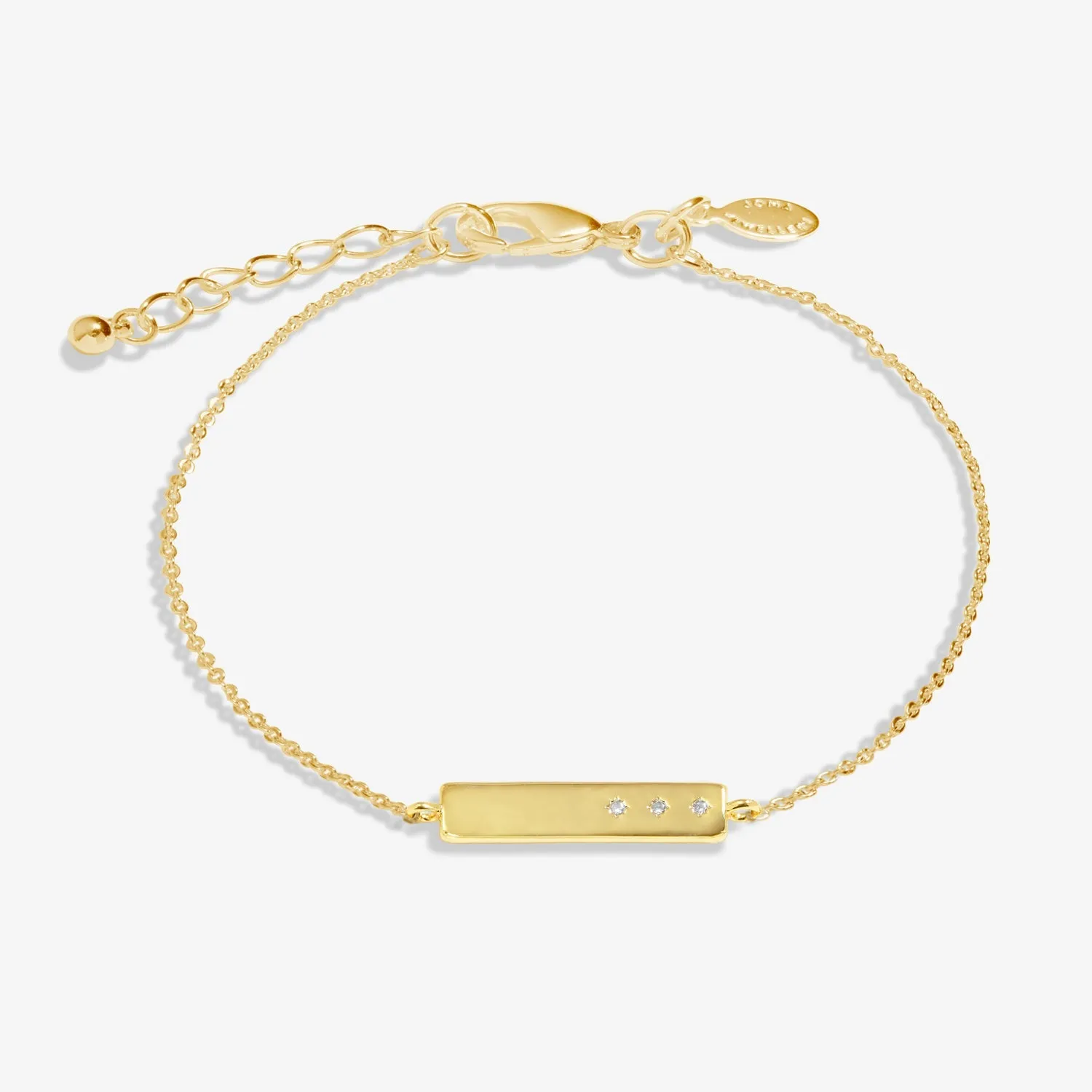 Style Stories Bar Gold Plated Bracelet 7727