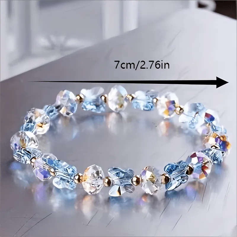 Stylish Butterfly Beaded Bracelet for Men Perfect Gift Idea