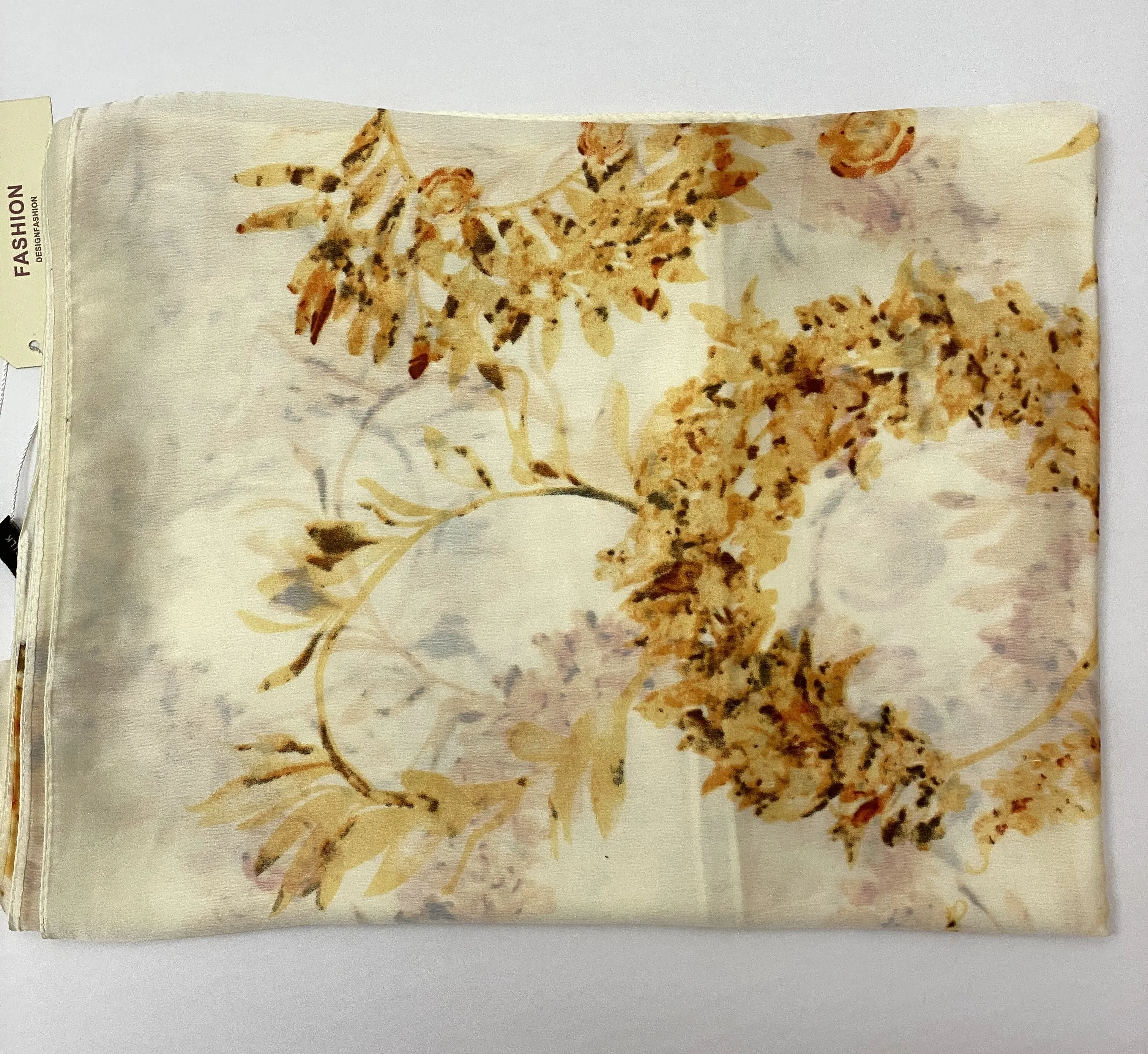 Sun Flower Silk Scarf