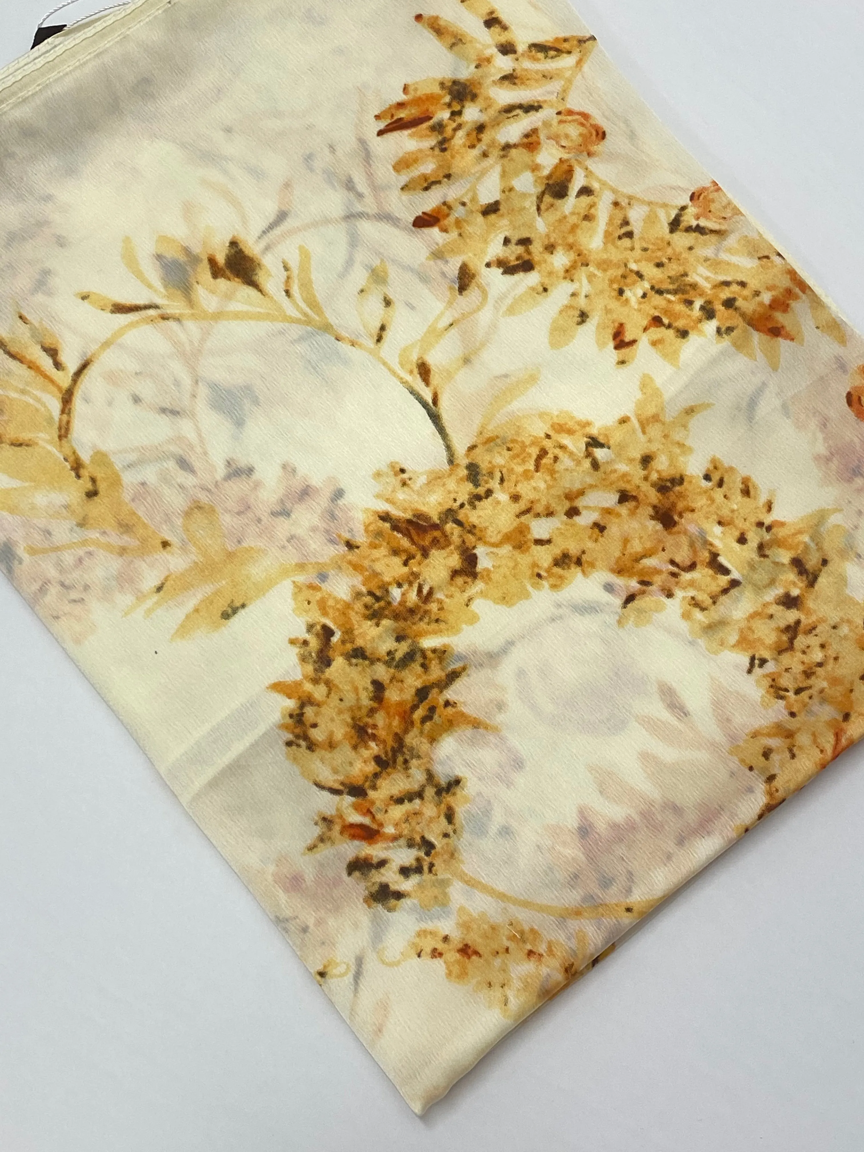 Sun Flower Silk Scarf