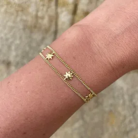 Sunbeams Gold Plated Bracelet