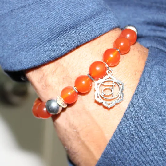 Svadhisthana Chakra Bead Bracelet