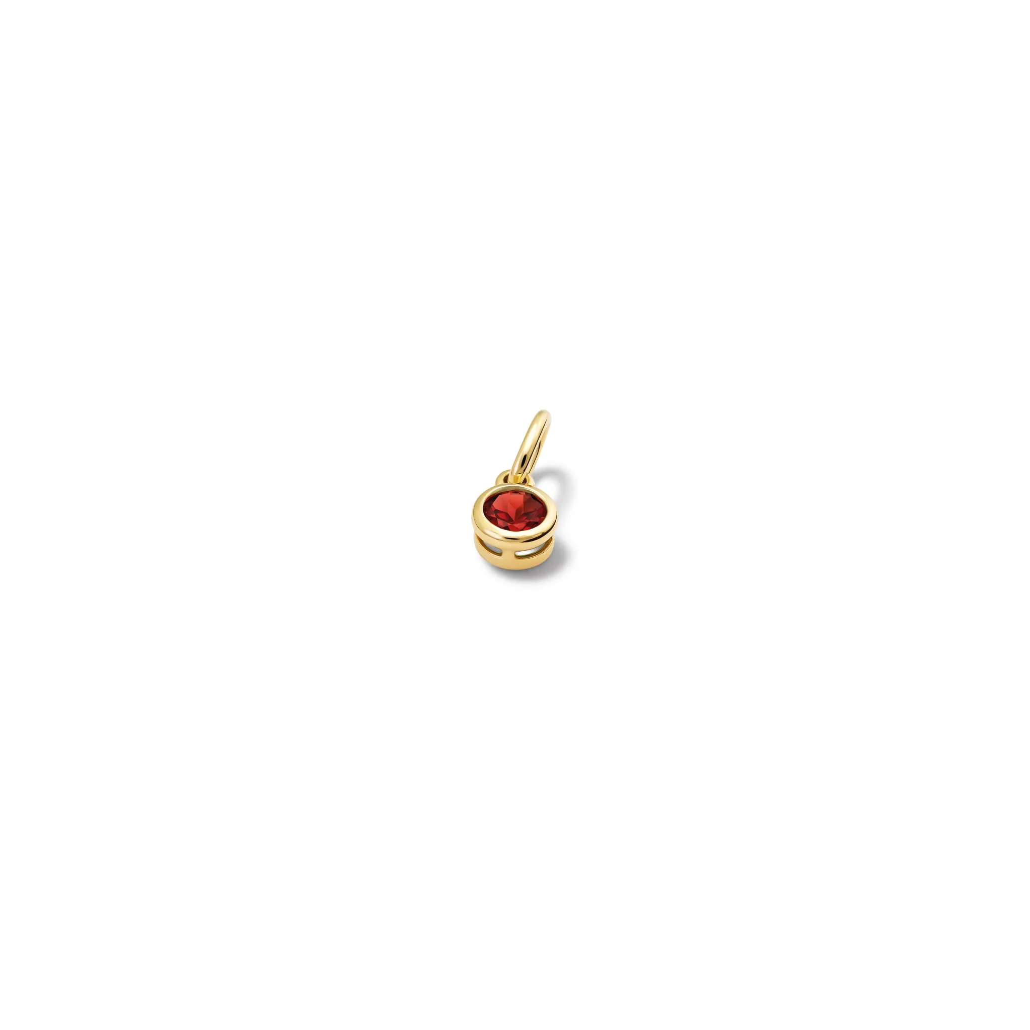 Talya Necklace Pendant Yellow Gold - Garnet