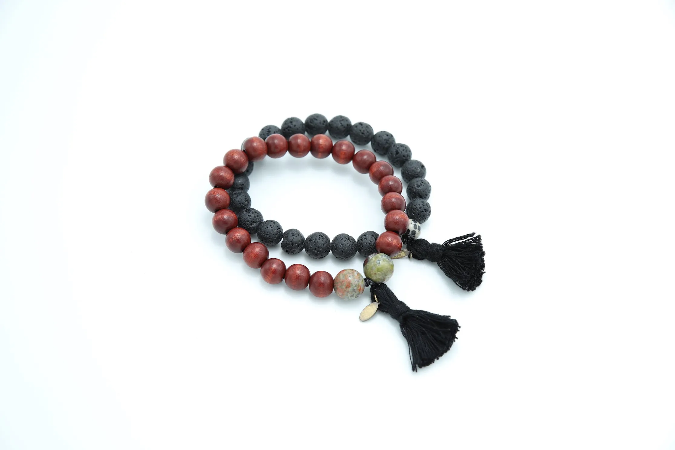 TASTY STEVE 'Stone Bracelet' - Black