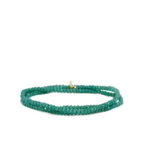 teal mini stretch bracelet wrap