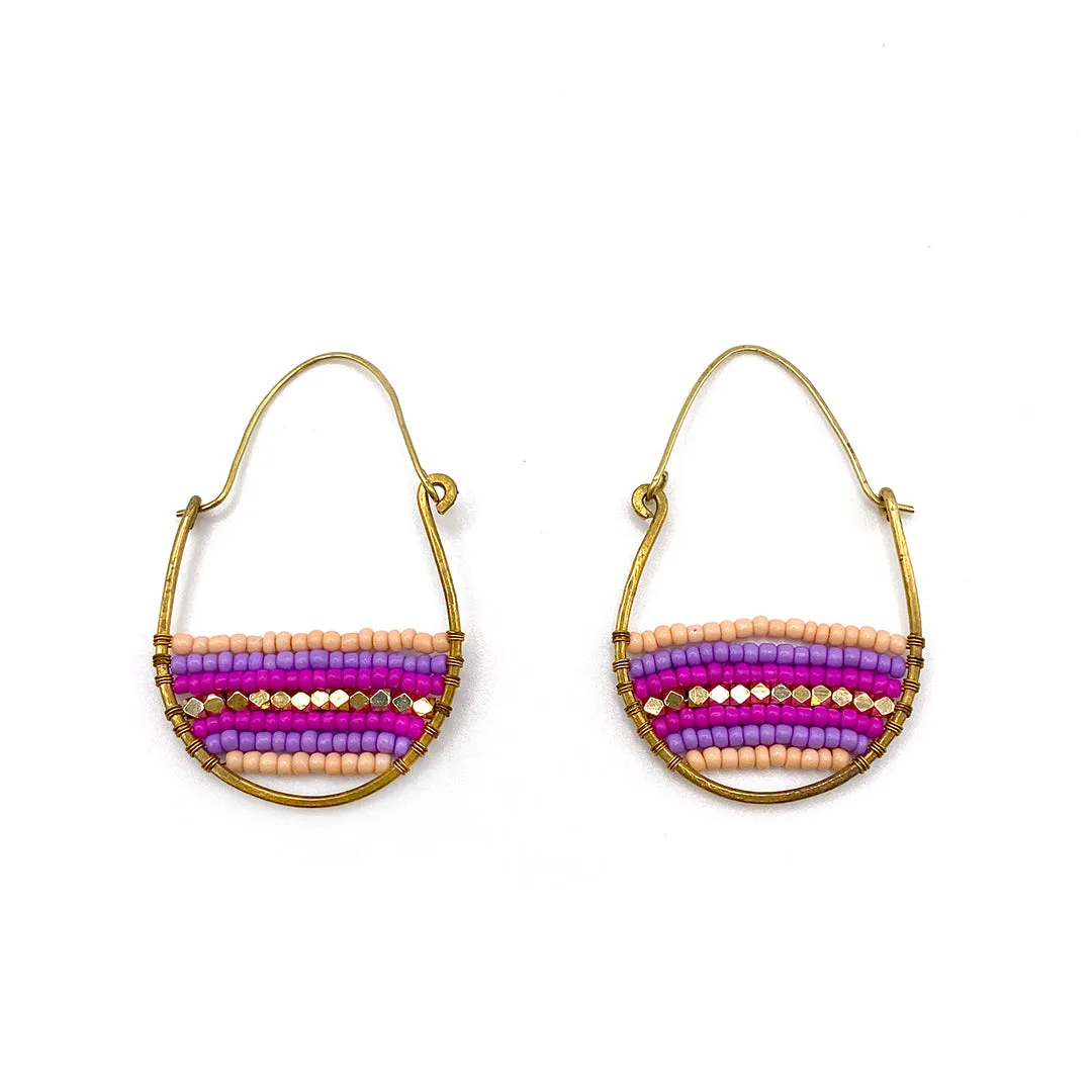 Terra Hoop Earrings