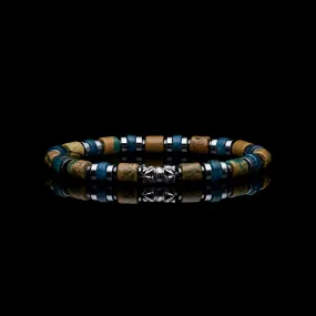 The Waterfall | Apatite Beaded Bracelet