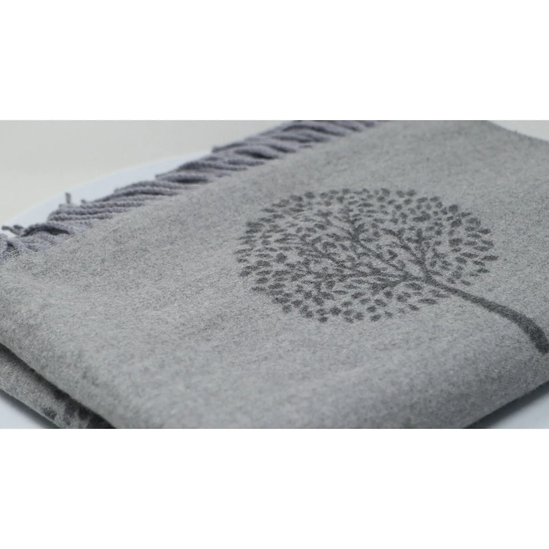 Thistle Gem Supersoft Tree Of Life Scarf (With Tassels)