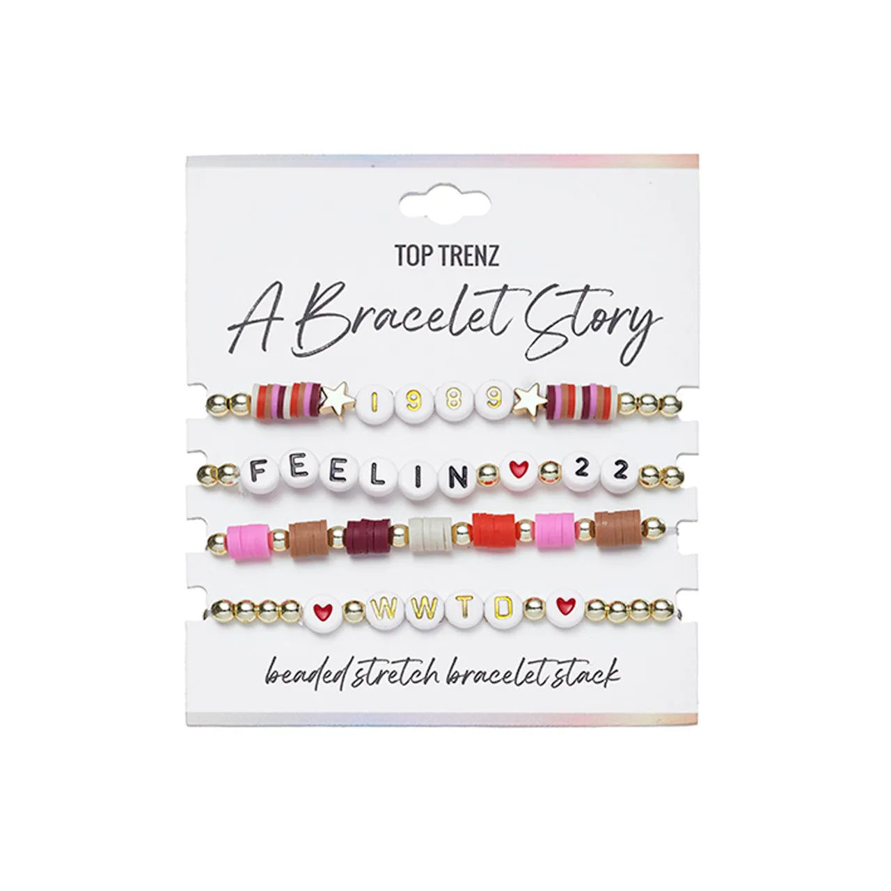 Top Trenz A Bracelet Story: Eras Edition Beaded Bracelet Sets