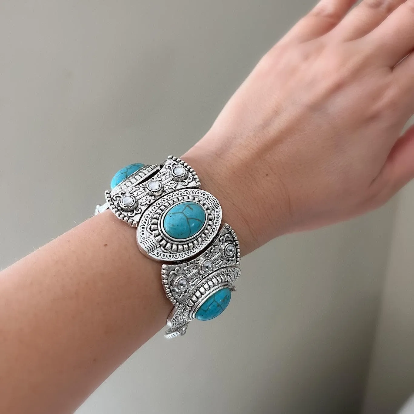 Toria Turquoise Bracelet - 4 Colors!