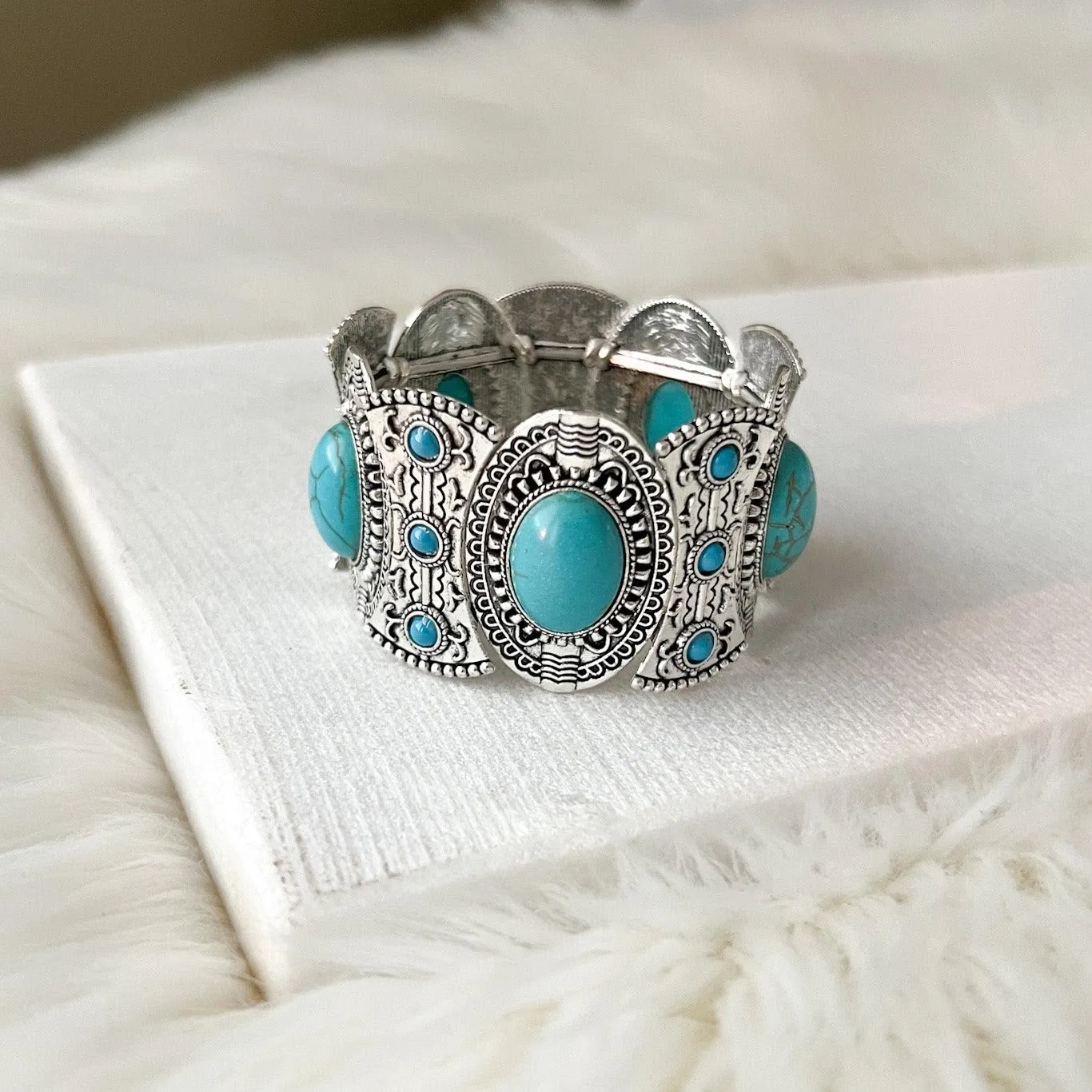 Toria Turquoise Bracelet - 4 Colors!