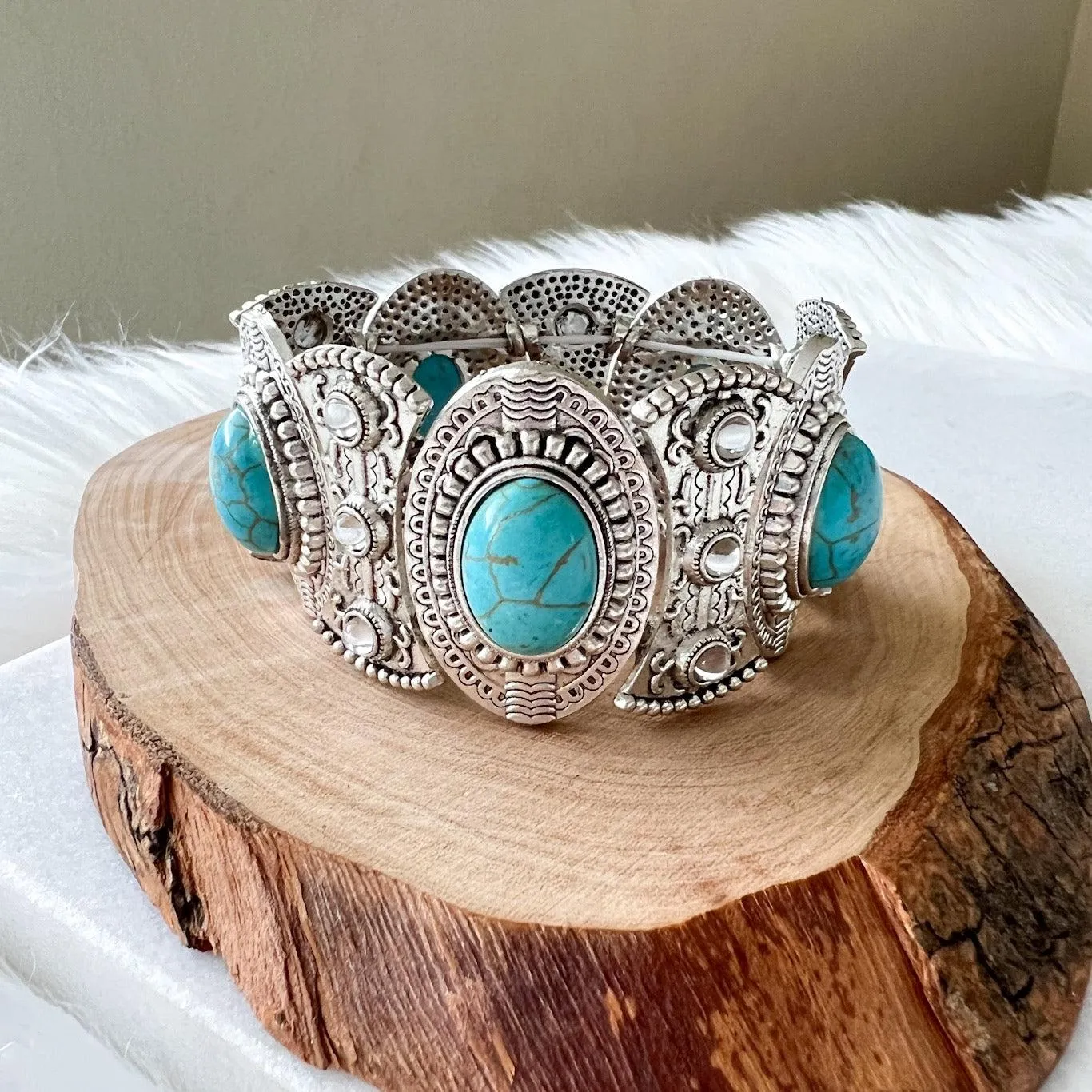 Toria Turquoise Bracelet - 4 Colors!