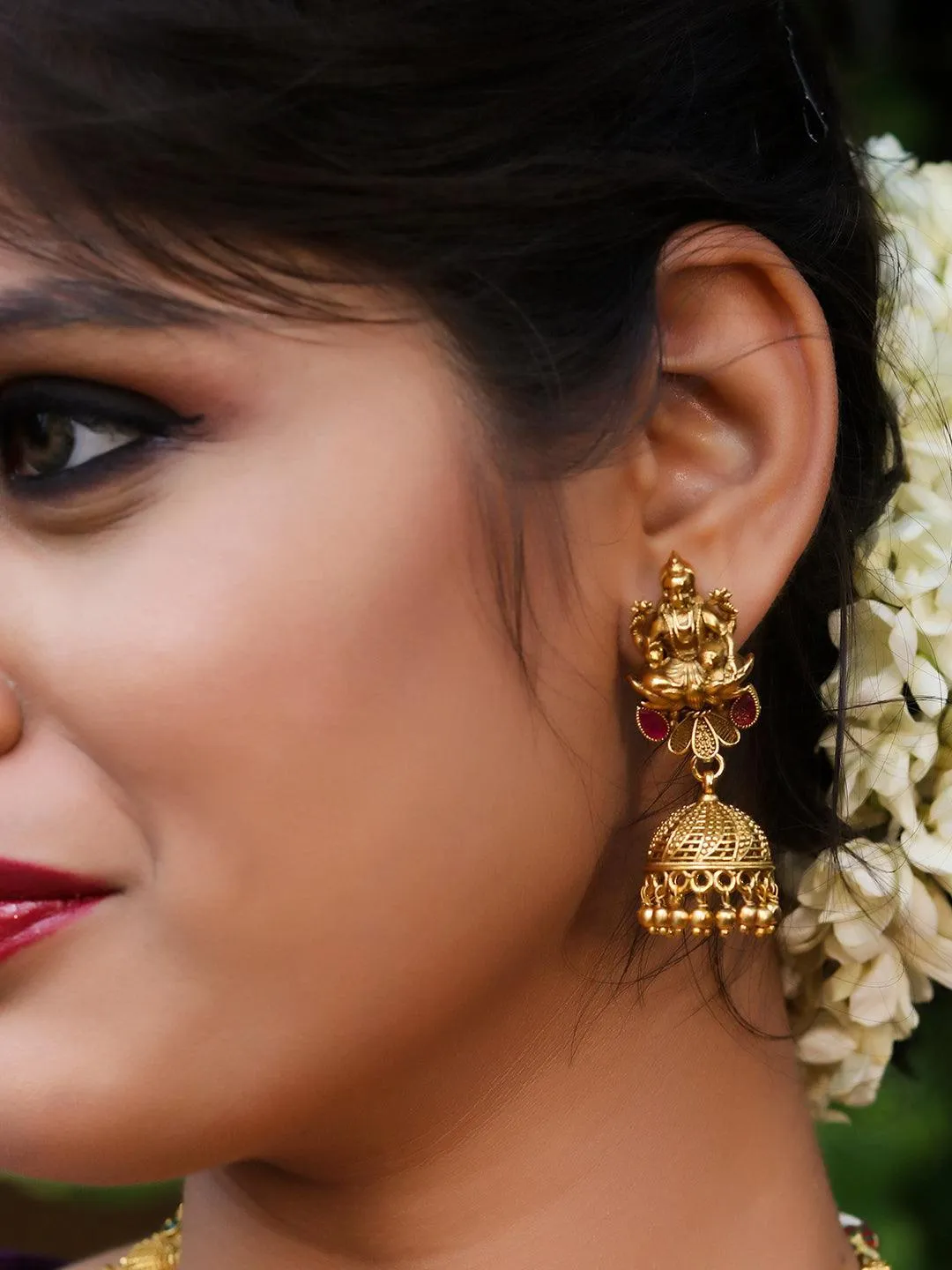 Traditional Mahalakshmi Bridal Necklace Set