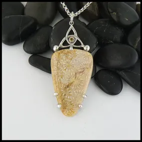 Trinity Coral Pendant