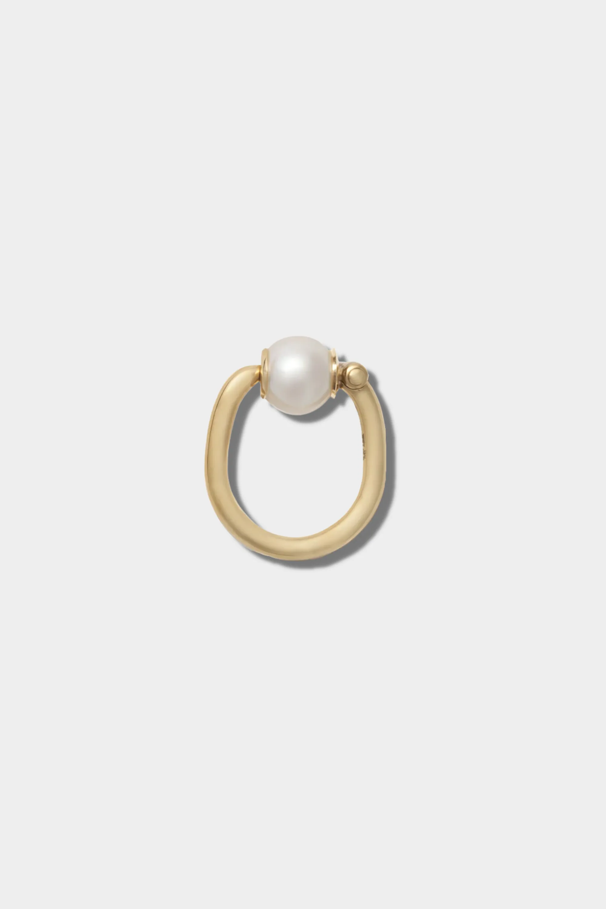 Trundle Lock Ring, Pearl