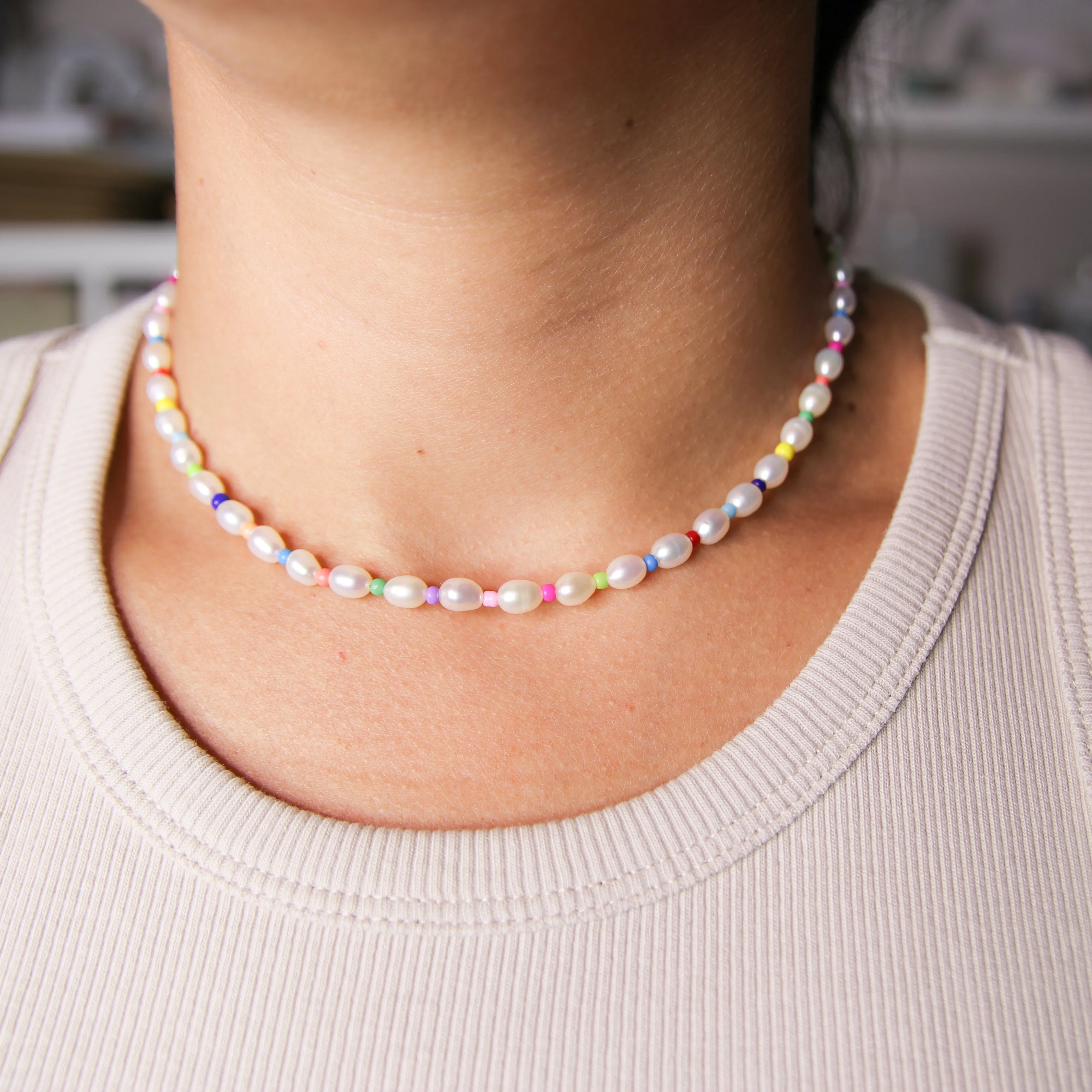 Tulum Pearl Choker